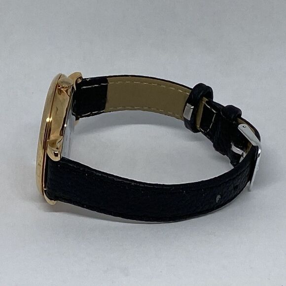 Fossil ES3707 Women's Black Leather Analog Dial Quartz Genuine Watch QB489 - Picture 9 of 12